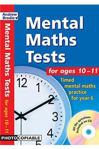 Mental Maths Tests for ages 10-11