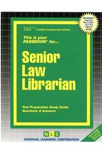 Senior Law Librarian