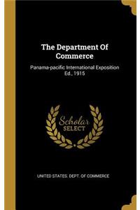 The Department Of Commerce