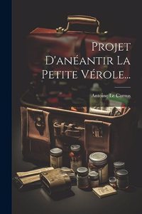 Projet D'anéantir La Petite Vérole...