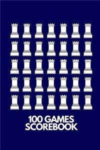 100 Games Scorebook
