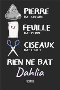 Rien ne bat Dahlia - Notes