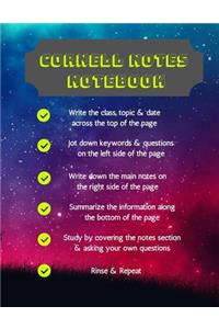 Cornell Notes Notebook