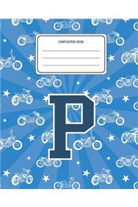 Composition Book P