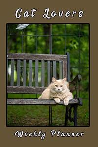 Cat Lovers Weekly Planner
