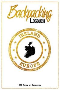 Backpacking Logbuch Ireland Europe 120 Seiten mit Checklisten