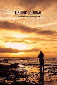 Fishing Journal Complete Fisherman's Log Book
