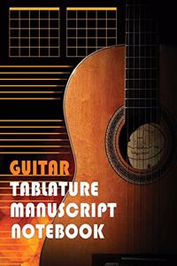 Guitar Tablature Manuscript Notebook