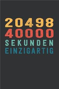 2 049 840 000 Sekunden Einzigartig