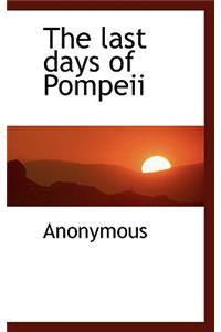 The Last Days of Pompeii