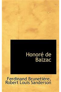 Honore de Balzac