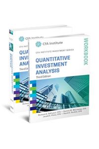 Quantitative Investment Analysis, 3e Book and Workbook Set