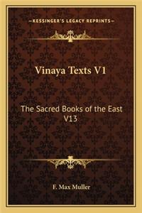 Vinaya Texts V1