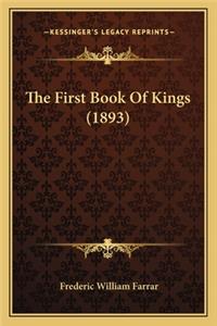 First Book of Kings (1893)