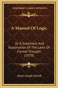 Manual Of Logic