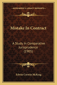 Mistake In Contract