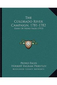 The Colorado River Campaign, 1781-1782