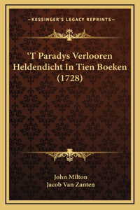 'T Paradys Verlooren Heldendicht In Tien Boeken (1728)