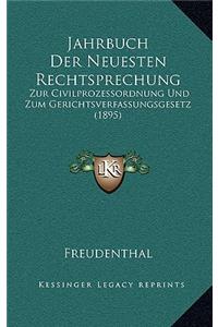 Jahrbuch Der Neuesten Rechtsprechung