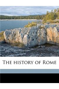 history of Rome Volume 1