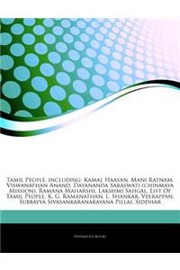 Articles on Tamil People, Including