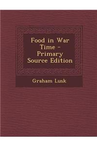 Food in War Time
