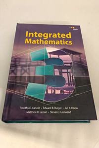 Student Edition Hardcover Integrated 3 2018