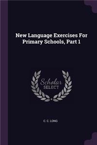 New Language Exercises For Primary Schools, Part 1