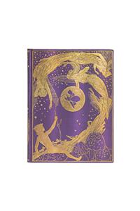 Paperblanks Violet Fairy Lang's Fairy Books Hardcover Ultra Lined Elastic Band Closure 144 Pg 120 GSM