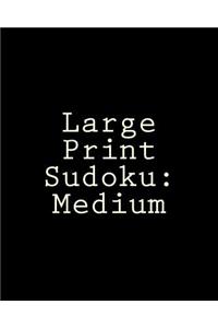 Large Print Sudoku