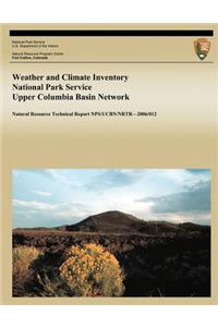 Weather and Climate Inventory National Park Service Upper Columbia Basin Network