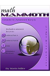 Math Mammoth Grade 6 Answer Keys