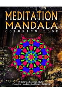MEDITATION MANDALA COLORING BOOK - Vol.14