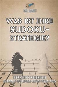 Was ist Ihre Sudoku-Strategie? Herausfordernde Puzzle-Bücher Eins-pro-Tag