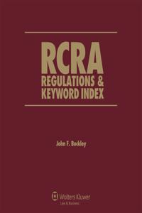 RCRA Regulations and Keyword Index