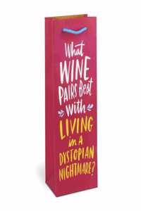 Em & Friends Dystopian Nightmare Wine Bag