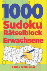 1000 Sudoku Rätselblock Erwachsene