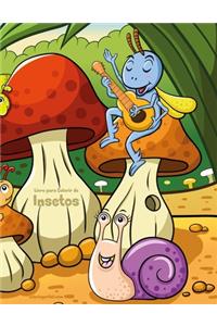 Livro para Colorir de Insetos