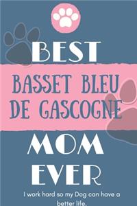 Best Basset Hound Mom Ever Notebook Gift