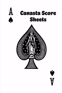 Canasta Score Sheets