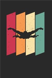 Schwimmen Schwimmer Notizbuch