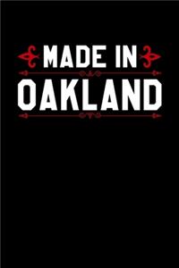 Notizbuch Made in Oakland