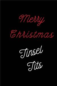 Merry Christmas Tinsel Tits