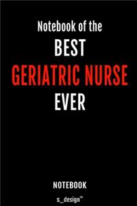 Notebook for Geriatric Nurses / Geriatric Nurse