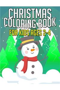 Christmas Coloring Book for Kids Ages 2-4