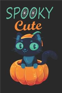 Spooky Cute Halloween Pumpkin Cat