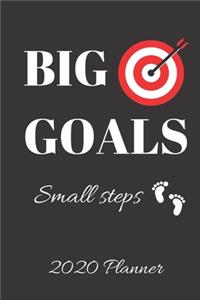 Big Goals Small Steps 2020 Planner