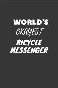 World's Okayest Bicycle Messenger Notebook