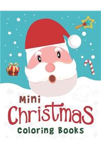Mini Christmas Coloring Books.