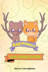 Baby Animals Coloring Book